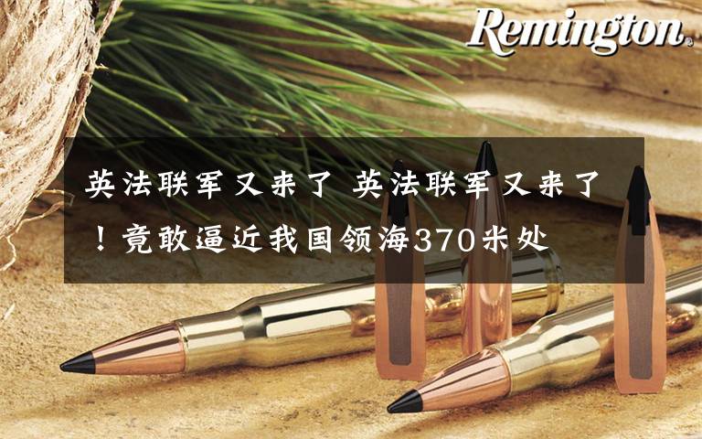 英法联军又来了 英法联军又来了!竟敢逼近我国领海370米处