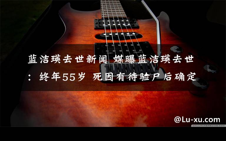 蓝洁瑛去世新闻 媒曝蓝洁瑛去世:终年55岁 死因有待验尸后确定