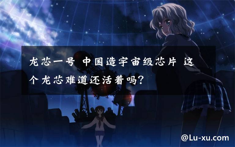 龙芯一号 中国造宇宙级芯片 这个龙芯难道还活着吗?