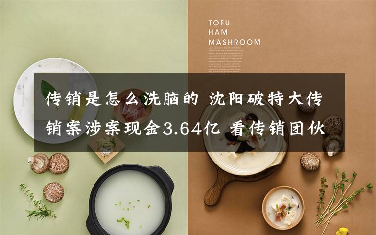 传销是怎么洗脑的 沈阳破特大传销案涉案现金3.64亿 看传销团伙如何洗脑诱人上钩