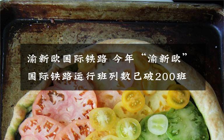 渝新欧国际铁路 今年“渝新欧”国际铁路运行班列数已破200班