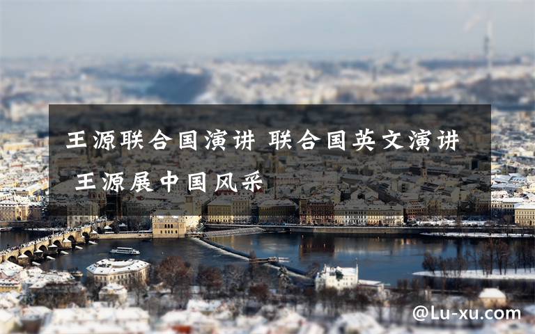 王源联合国演讲 联合国英文演讲 王源展中国风采