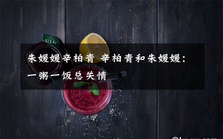 朱媛媛辛柏青 辛柏青和朱媛媛:一粥一饭总关情