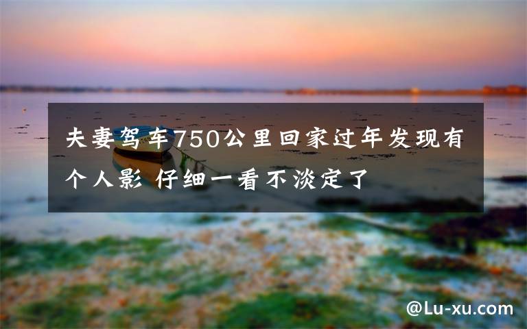 夫妻驾车750公里回家过年发现有个人影 仔细一看不淡定了