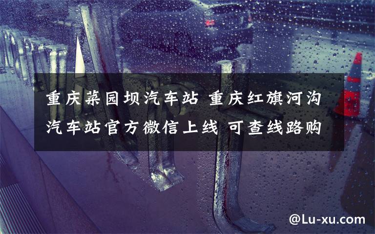 重庆菜园坝汽车站 重庆红旗河沟汽车站官方微信上线 可查线路购汽车票