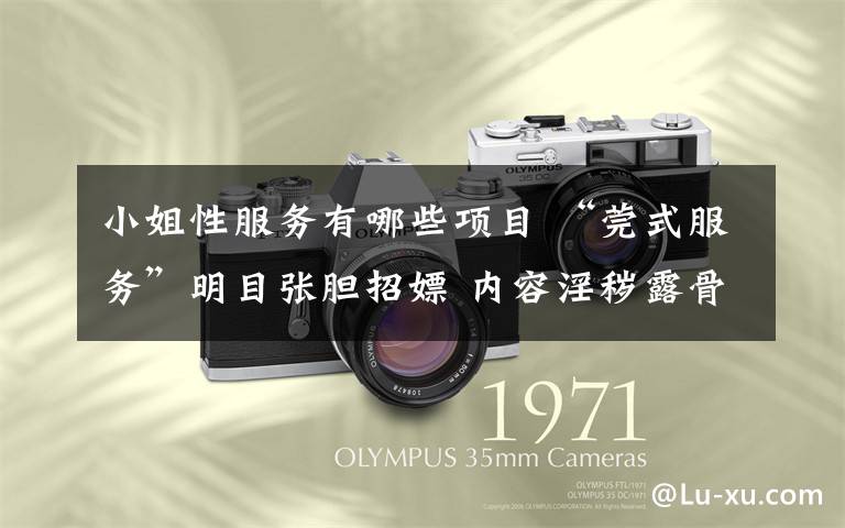 小姐性服务有哪些项目 “莞式服务”明目张胆招嫖 内容淫秽露骨