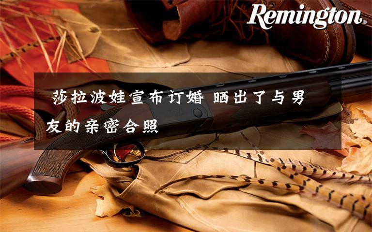  莎拉波娃宣布订婚 晒出了与男友的亲密合照