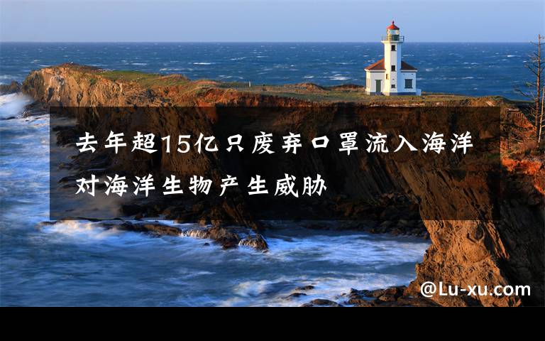 去年超15亿只废弃口罩流入海洋 对海洋生物产生威胁