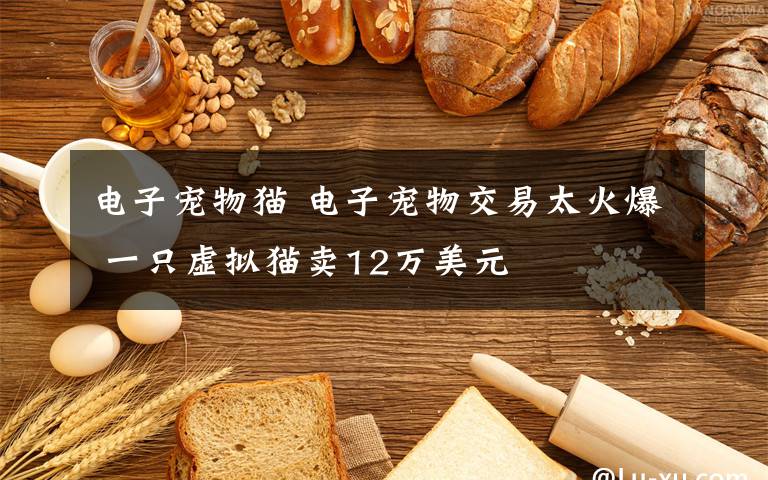 电子宠物猫 电子宠物交易太火爆 一只虚拟猫卖12万美元