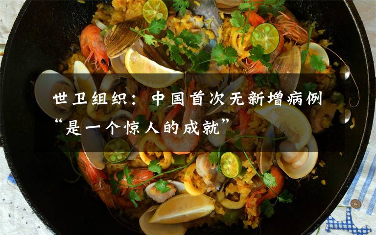  世卫组织：中国首次无新增病例“是一个惊人的成就”