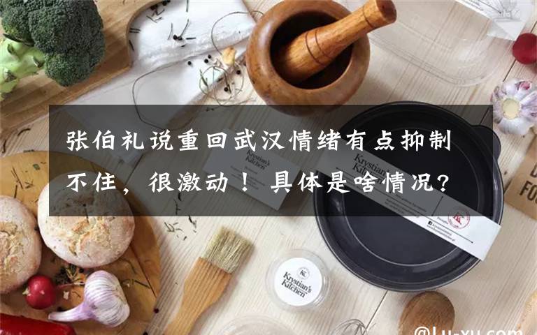 张伯礼说重回武汉情绪有点抑制不住,很激动! 具体是啥情况?