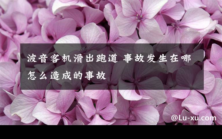波音客机滑出跑道 事故发生在哪怎么造成的事故