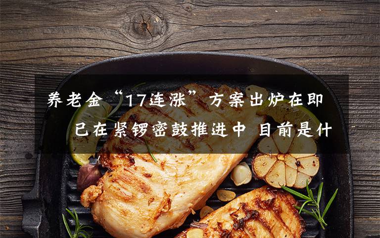 养老金“17连涨”方案出炉在即  已在紧锣密鼓推进中 目前是什么情况?