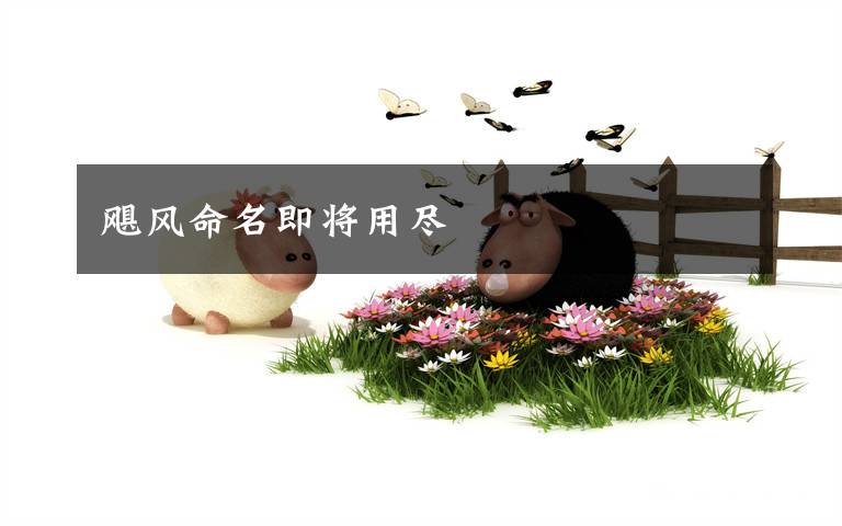 飓风命名即将用尽