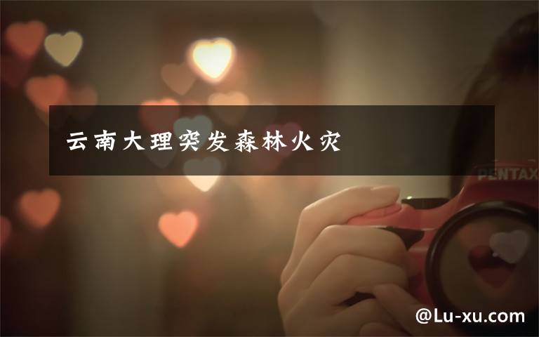 云南大理突发森林火灾