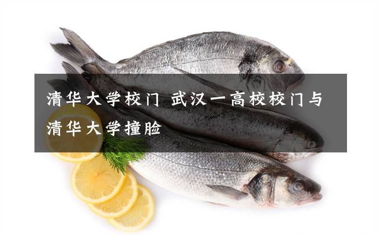 清华大学校门 武汉一高校校门与清华大学撞脸