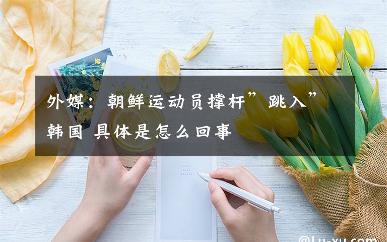 外媒:朝鲜运动员撑杆”跳入”韩国 具体是怎么回事