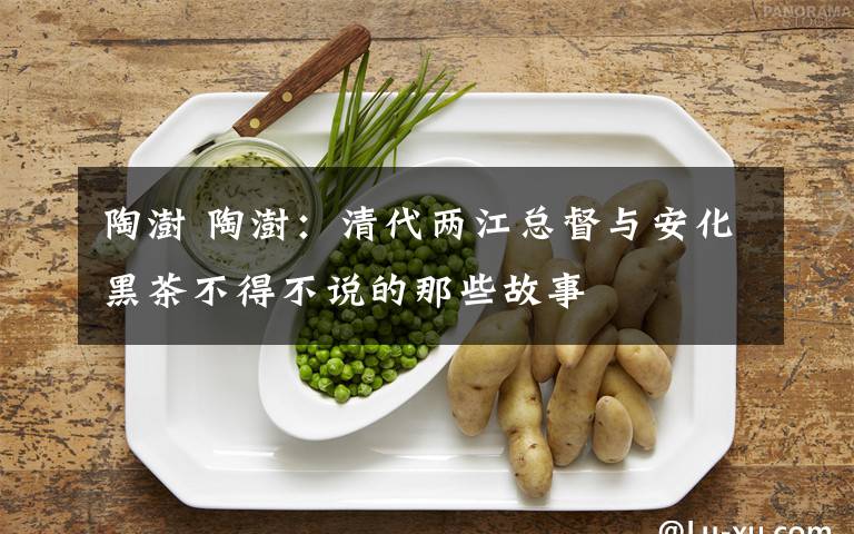陶澍 陶澍:清代两江总督与安化黑茶不得不说的那些故事