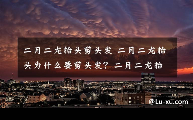 二月二龙抬头剪头发 二月二龙抬头为什么要剪头发?二月二龙抬头各地习俗盘点