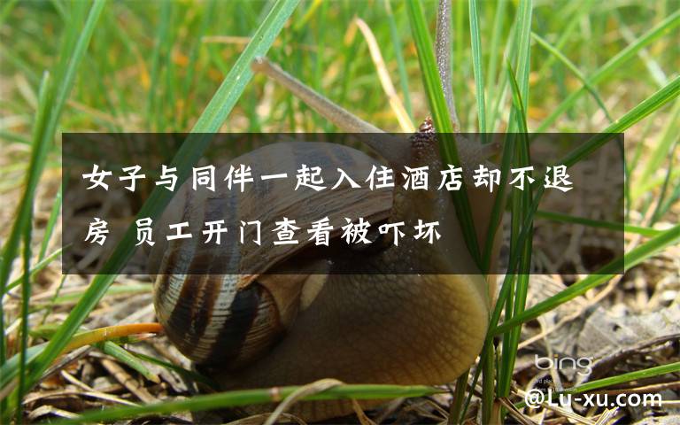 女子与同伴一起入住酒店却不退房 员工开门查看被吓坏