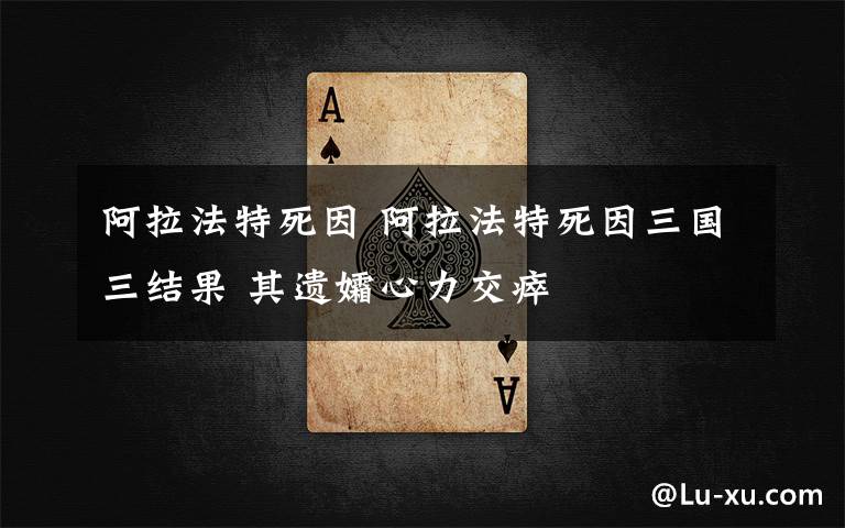 阿拉法特死因 阿拉法特死因三国三结果 其遗孀心力交瘁