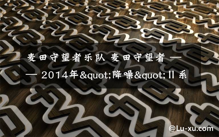 麦田守望者乐队 麦田守望者 —— 2014年"降噪"Ⅱ系列音乐会