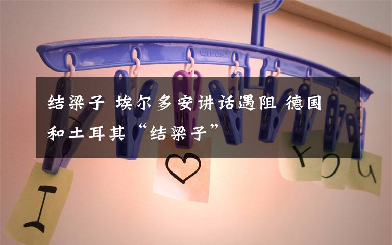 结梁子 埃尔多安讲话遇阻 德国和土耳其“结梁子”