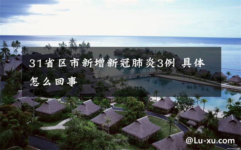 31省区市新增新冠肺炎3例 具体怎么回事