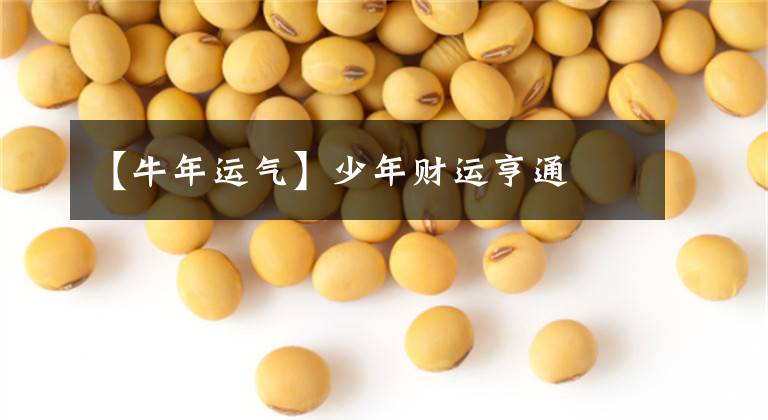 【牛年运气】少年财运亨通