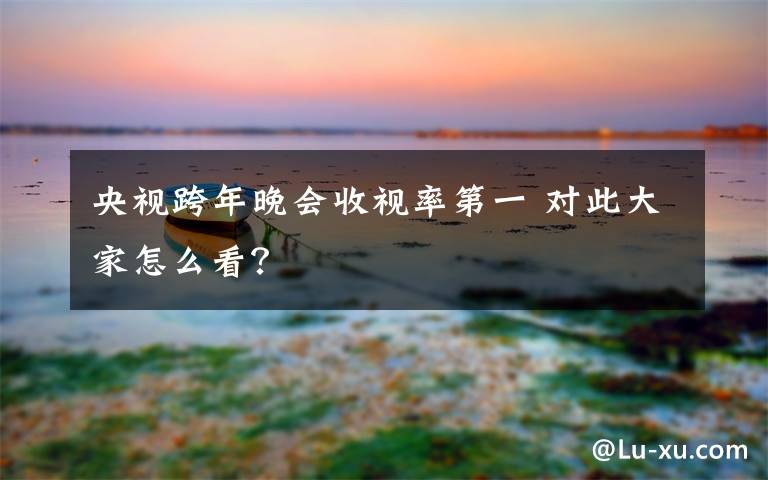 央视跨年晚会收视率第一 对此大家怎么看?