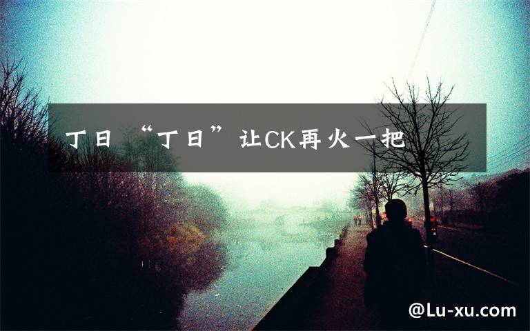 丁日 “丁日”让CK再火一把