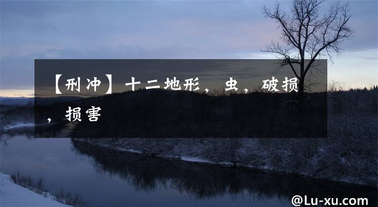 【刑冲】十二地形,虫,破损,损害