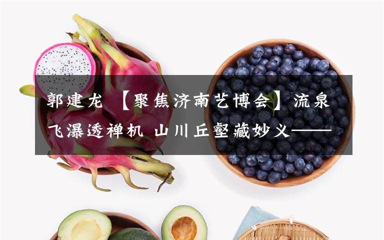 郭建龙 【聚焦济南艺博会】流泉飞瀑透禅机 山川丘壑藏妙义——赏画家郭建龙的国画艺术