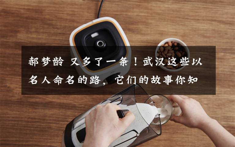 郝梦龄 又多了一条!武汉这些以名人命名的路,它们的故事你知道几个?