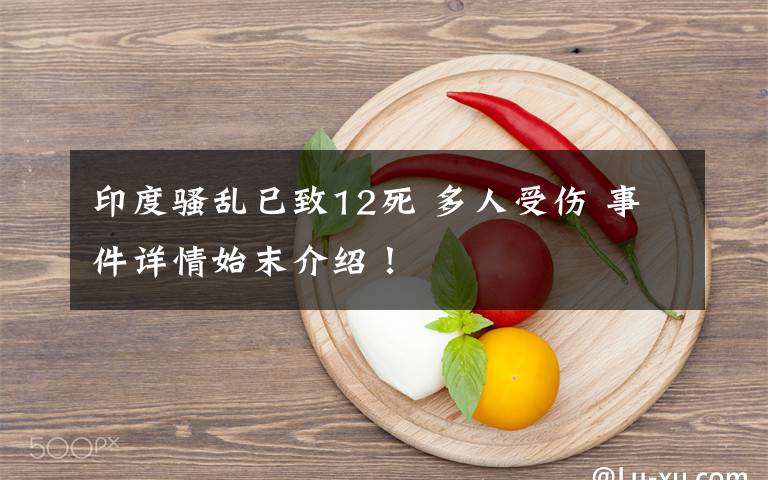 印度骚乱已致12死 多人受伤 事件详情始末介绍!