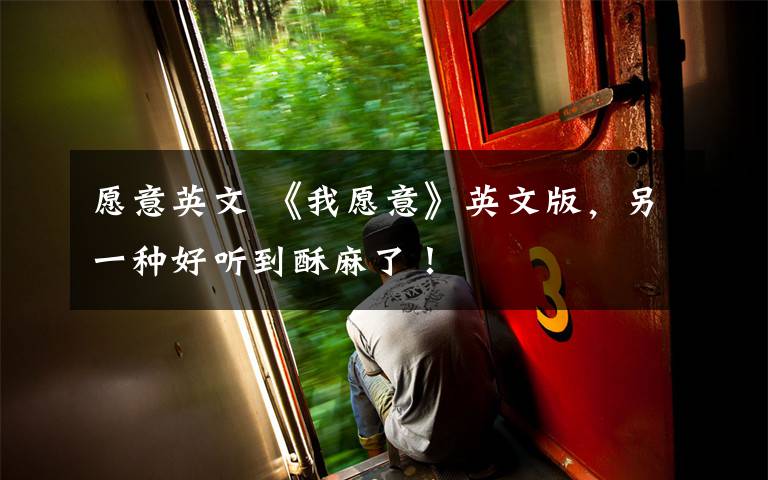 愿意英文 《我愿意》英文版，另一种好听到酥麻了！