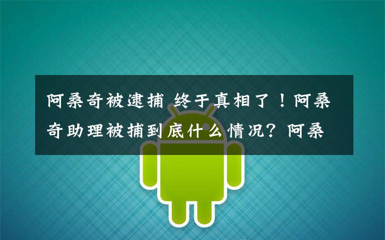 阿桑奇被逮捕 终于真相了！阿桑奇助理被捕到底什么情况？阿桑奇被捕时喊什么呢？