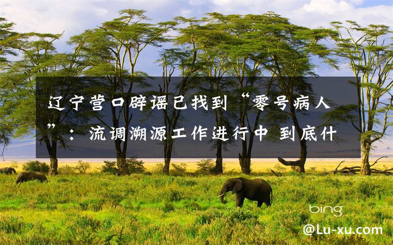 辽宁营口辟谣已找到“零号病人”:流调溯源工作进行中 到底什么情况呢?