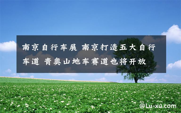 南京自行车展 南京打造五大自行车道 青奥山地车赛道也将开放