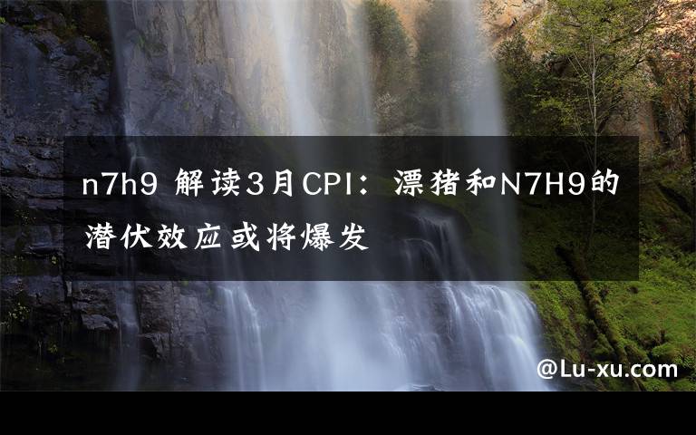 n7h9 解读3月CPI：漂猪和N7H9的潜伏效应或将爆发