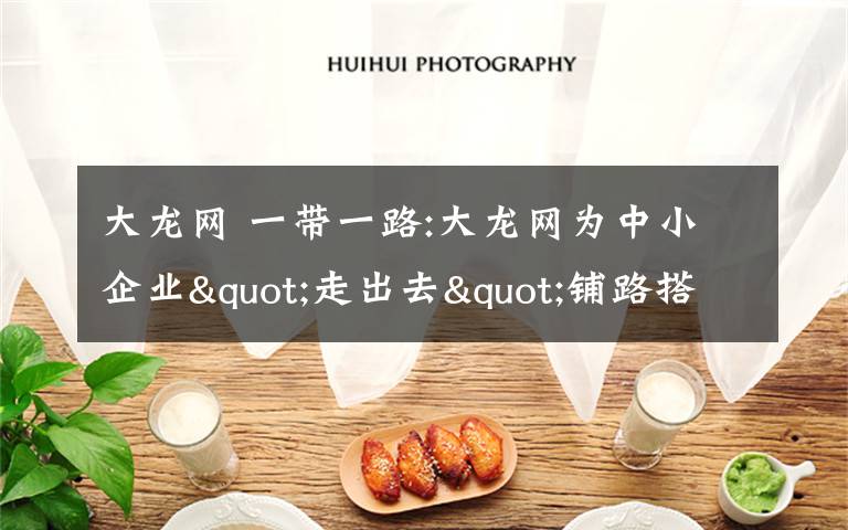 大龙网 一带一路:大龙网为中小企业"走出去"铺路搭桥