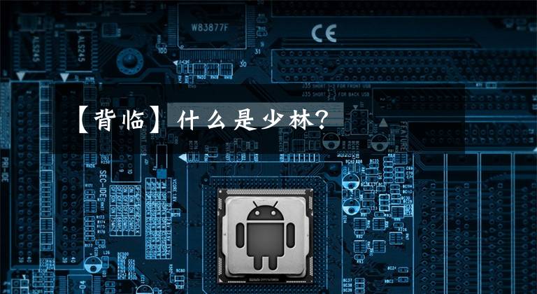 【背临】什么是少林？