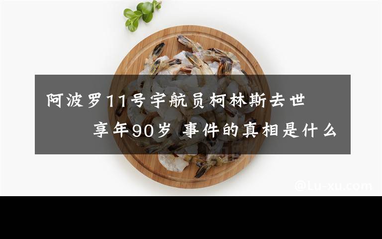 阿波罗11号宇航员柯林斯去世    享年90岁 事件的真相是什么?