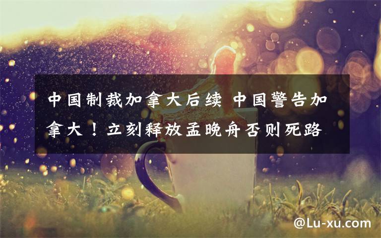 中国制裁加拿大后续 中国警告加拿大！立刻释放孟晚舟否则死路一条