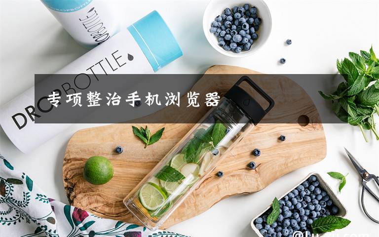 专项整治手机浏览器