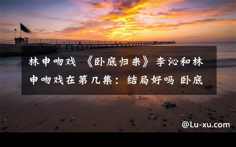 林申吻戏 《卧底归来》李沁和林申吻戏在第几集:结局好吗 卧底归来剧情介绍