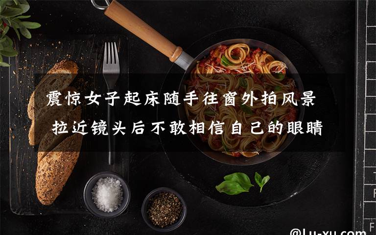 震惊女子起床随手往窗外拍风景 拉近镜头后不敢相信自己的眼睛