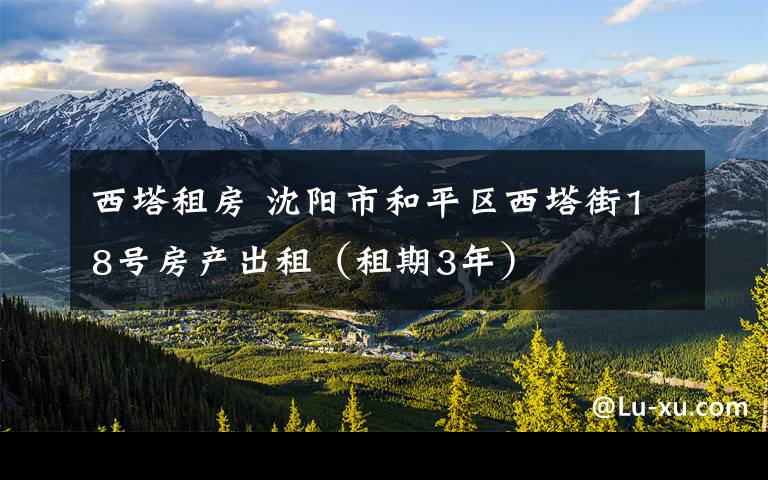 西塔租房 沈阳市和平区西塔街18号房产出租(租期3年)