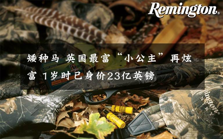 矮种马 英国最富“小公主”再炫富 1岁时已身价23亿英镑