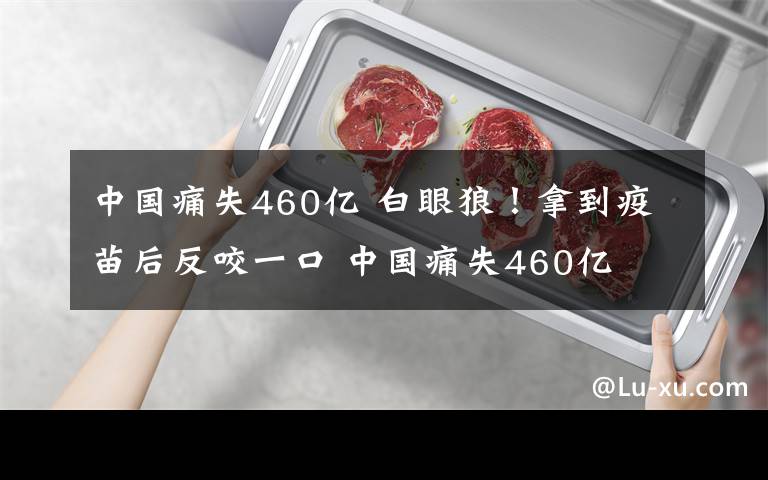 中国痛失460亿 白眼狼!拿到疫苗后反咬一口 中国痛失460亿